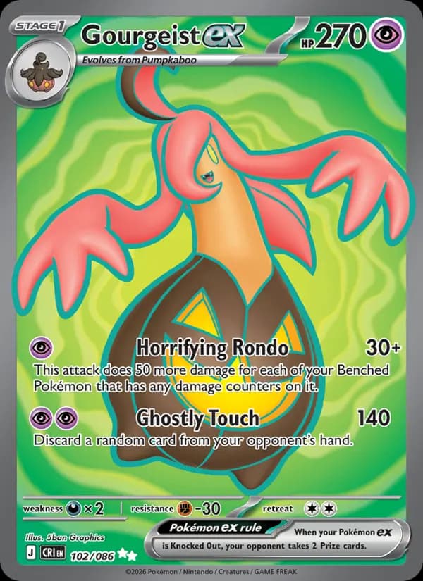 Gourgeist ex #102 — Chaos Rising