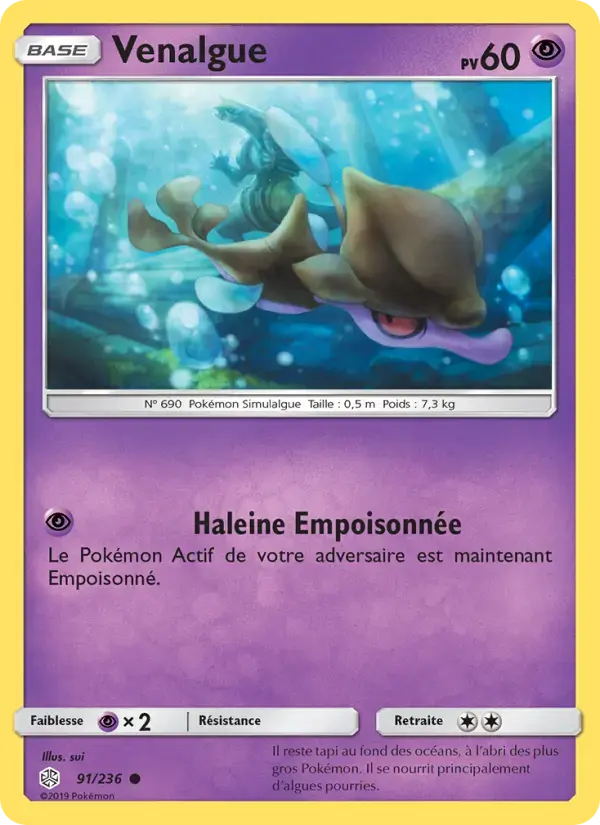 Carte Pokémon Venalgue #91 — Éclipse Cosmique