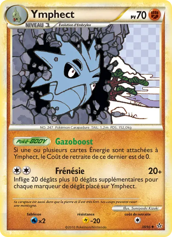 Carte Pokémon Ymphect #38 — Déchaînement