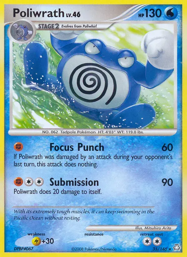 Poliwrath #35 — Legends Awakened