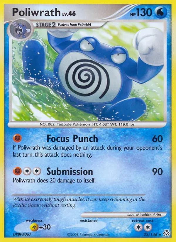 Poliwrath #35 — Legends Awakened