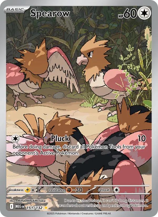 Carte Pokémon Piafabec #151 — Méga-Évolution