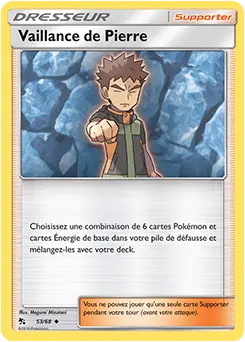 Carte Pokémon Vaillance de Pierre #53 — Destinées Occultes