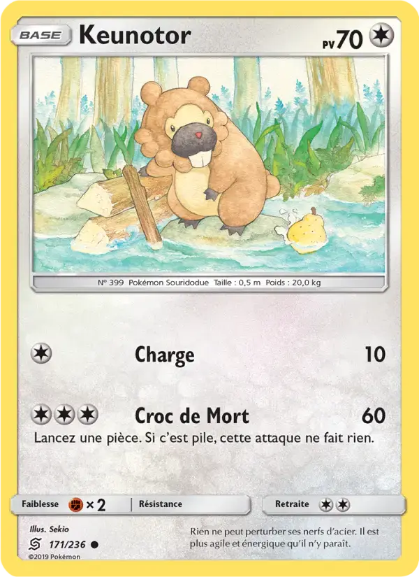 Carte Pokémon Keunotor #171 — Harmonie des Esprits