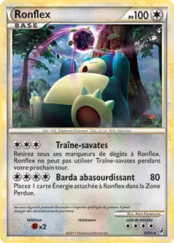 Carte Pokémon Ronflex #33 — L'Appel des Légendes