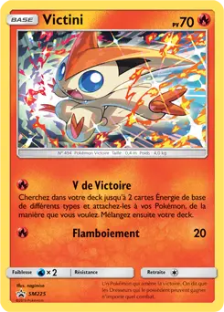 Carte Pokémon Victini #SM225 — Promos Soleil et Lune