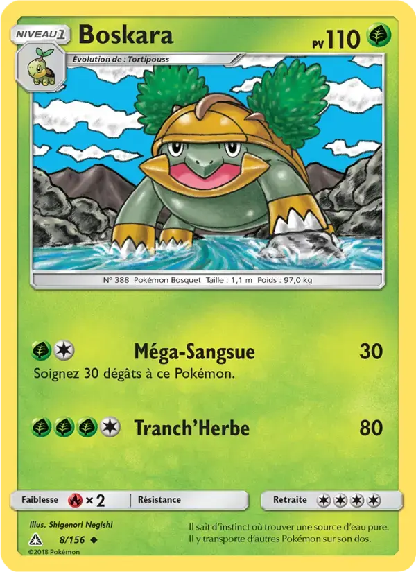 Carte Pokémon Boskara #8 — Ultra-Prisme