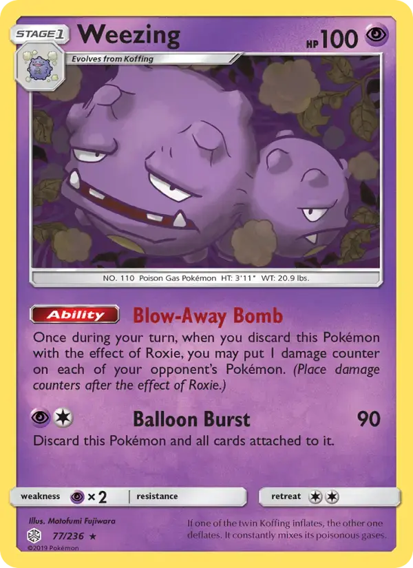 Weezing #77 — Cosmic Eclipse
