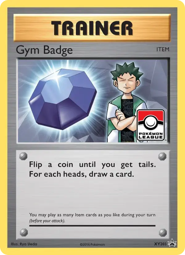Carte Pokémon Gym Badge #XY203 — Promos X&Y