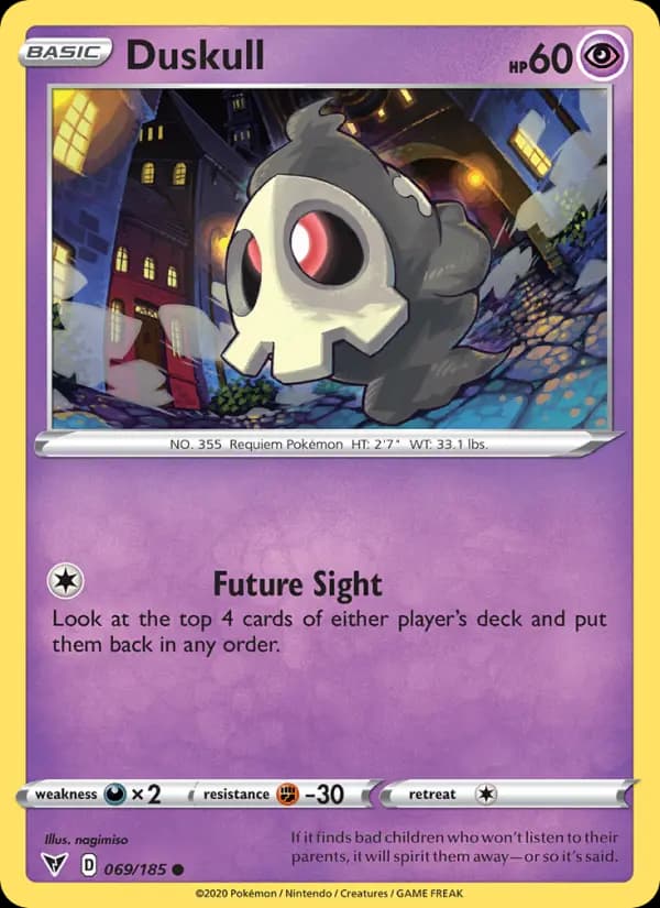 Duskull #69 — Vivid Voltage