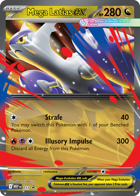 Mega Latias ex #011 — Mega Evolution Promos