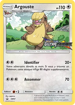 Carte Pokémon Argouste #SM97 — Promos Soleil et Lune