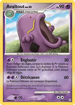 Carte Pokémon Avaltout #72 — Éveil des Légendes