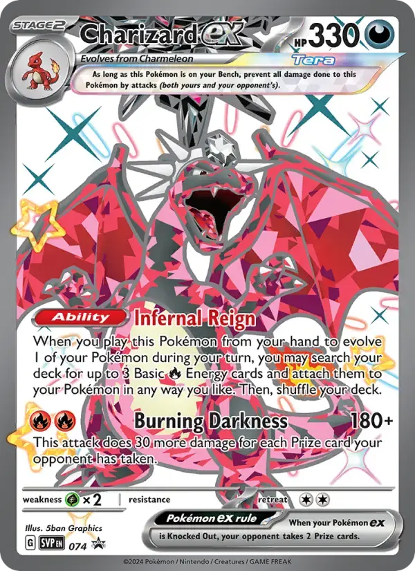 Charizard ex #074 — Scarlet & Violet Promos