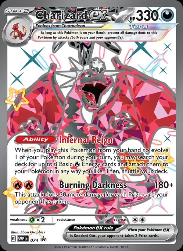 Charizard ex #074 — Scarlet & Violet Promos