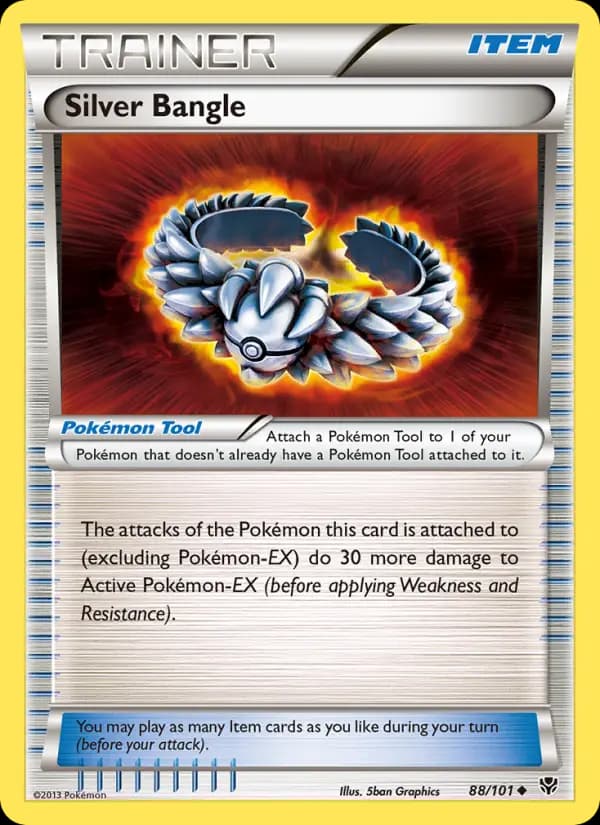 Silver Bangle #88 — Plasma Blast