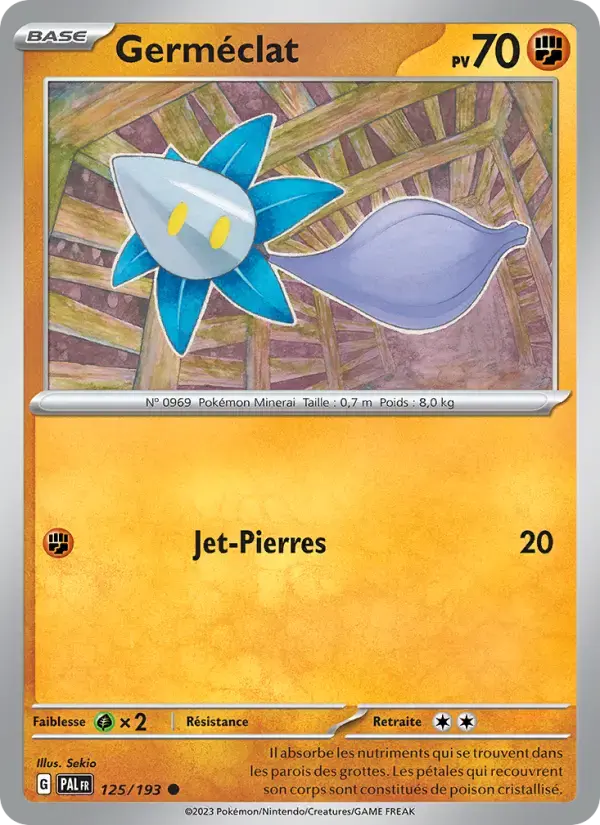 Carte Pokémon Germéclat #125 — Évolutions à Paldea