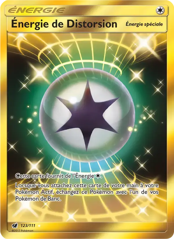 Carte Pokémon Énergie de Distorsion #123 — Invasion Carmin