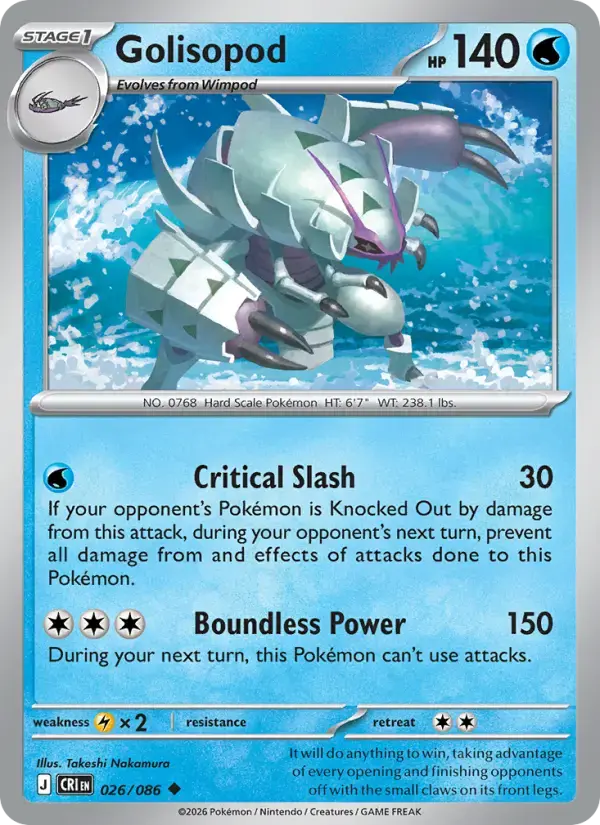 Golisopod #026 — Chaos Rising