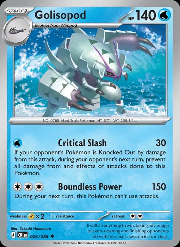 Golisopod #026 — Chaos Rising