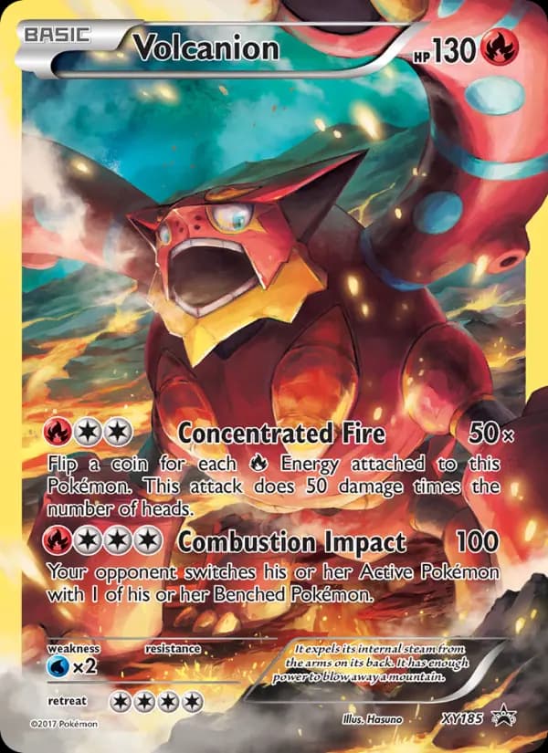 Volcanion #XY185 — XY Promos