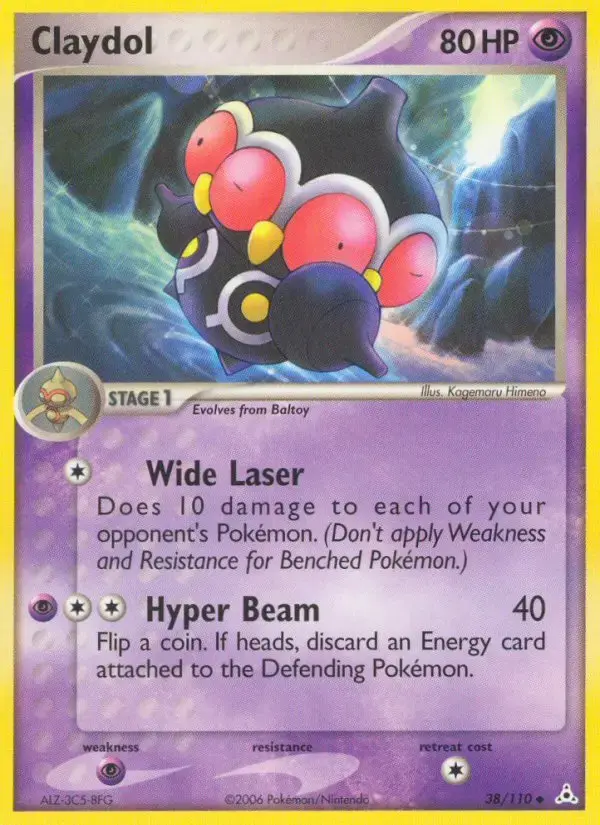 Claydol #38 — Holon Phantoms