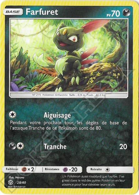 Sneasel #28 — 2018 McDonald's Collection