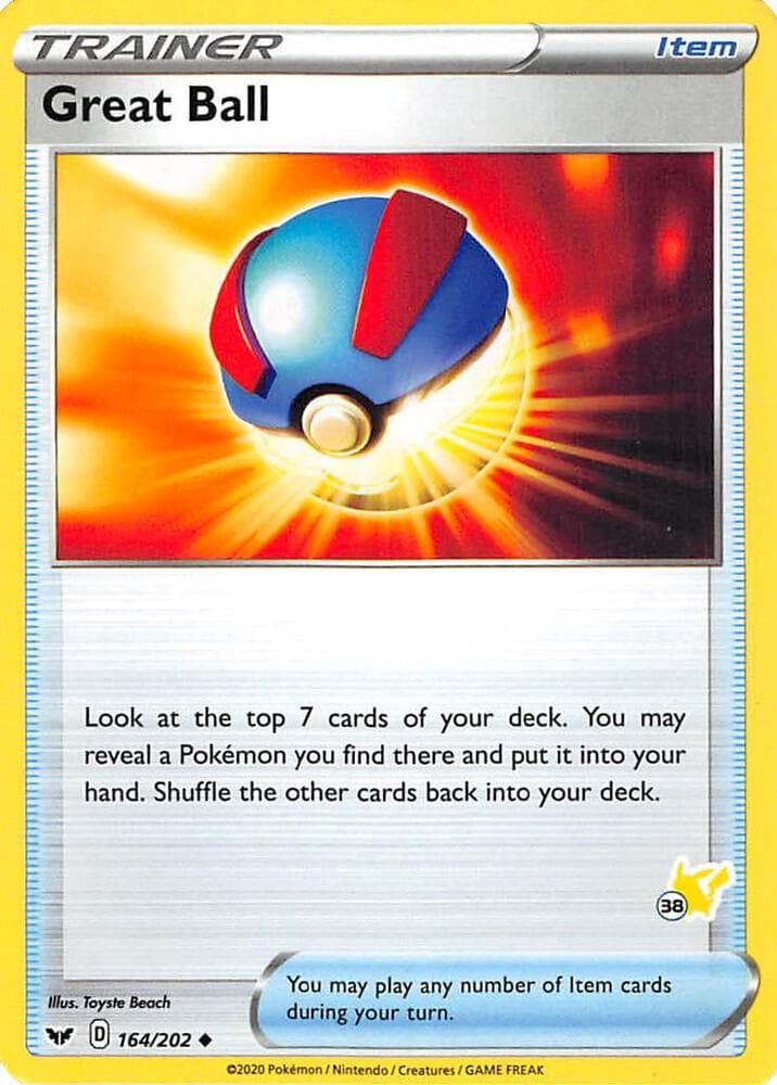 Great Ball #164 Stamp V3 — Sword & Shield