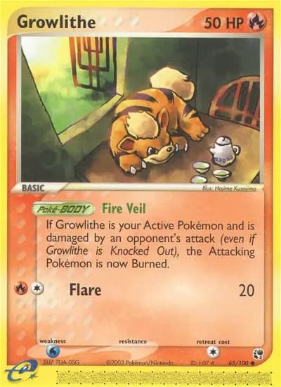 Growlithe #65 — Sandstorm