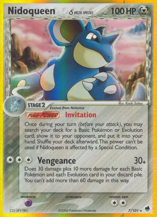 Nidoqueen δ #007 — Dragon Frontiers