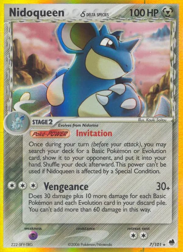 Nidoqueen δ #007 — Dragon Frontiers