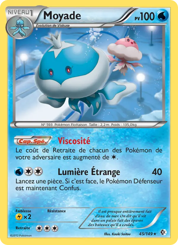 Carte Pokémon Moyade #45 — Frontières Franchies