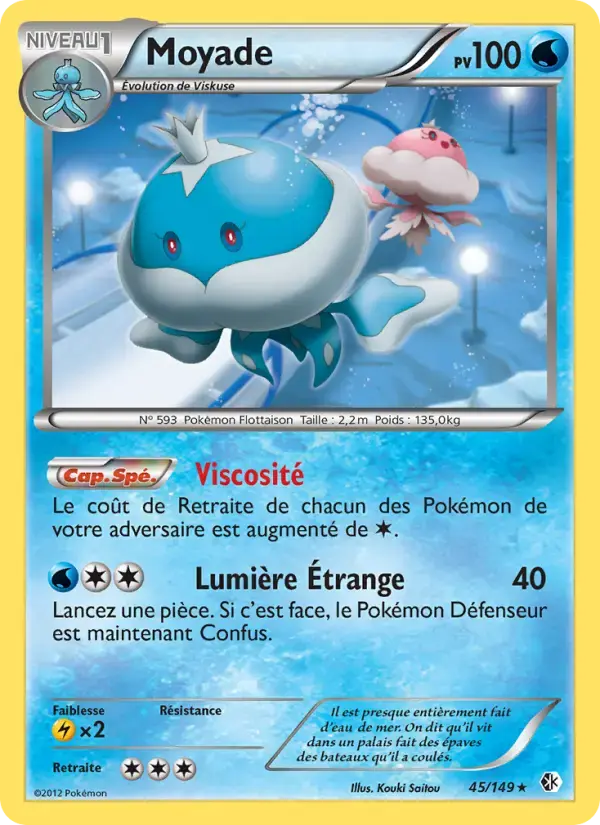 Carte Pokémon Moyade #45 — Frontières Franchies