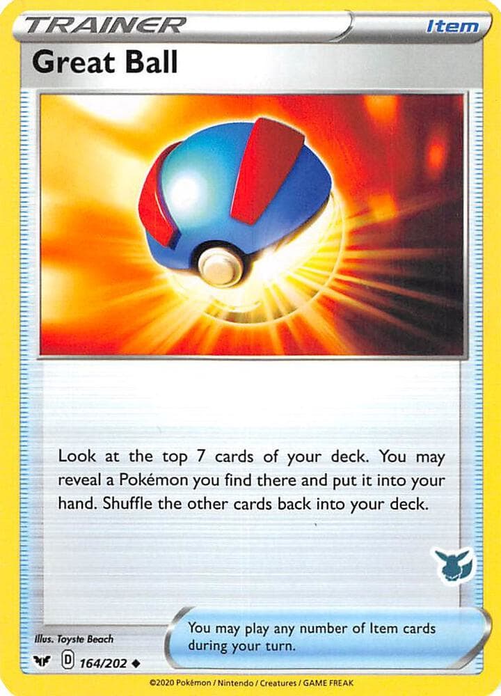 Great Ball #164 Stamp V8 — Sword & Shield