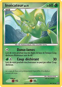 Carte Pokémon Insécateur #49 — Tempête