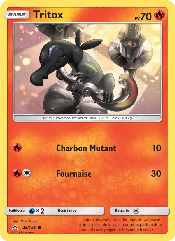 Carte Pokémon Tritox #25 — Ultra-Prisme