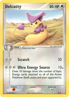 Delcatty #3 — EX Trainer Kit (Latias)