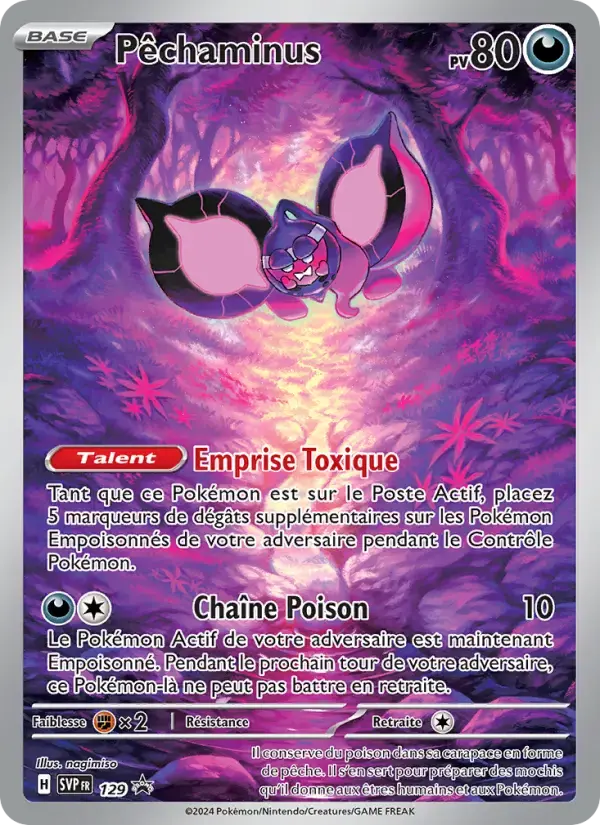 Carte Pokémon Pêchaminus #129 — Promos Écarlate et Violet