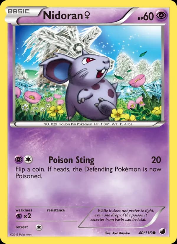 Nidoran♀ #40 — Plasma Freeze