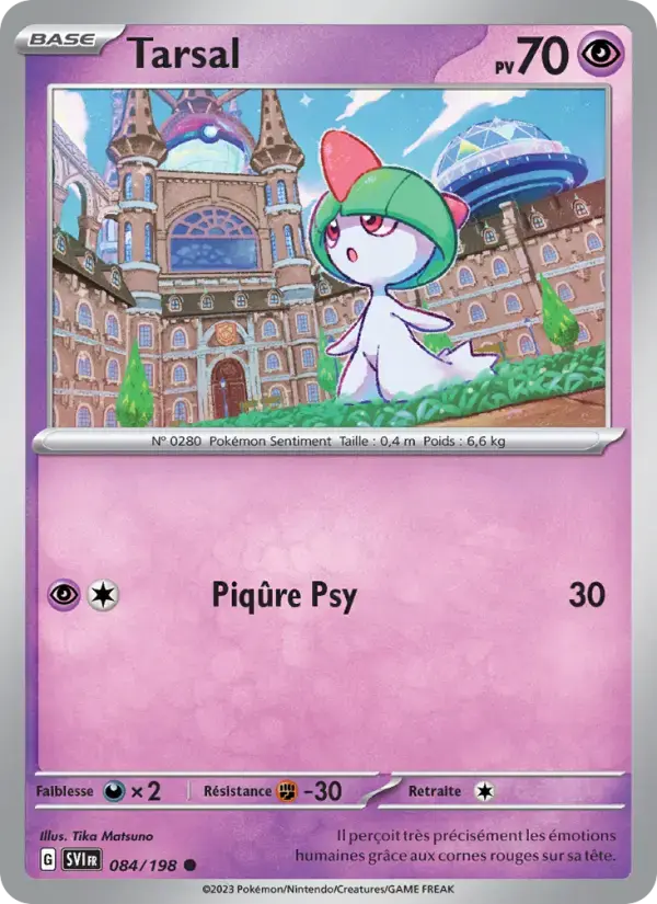 Carte Pokémon Tarsal #084 — Écarlate et Violet