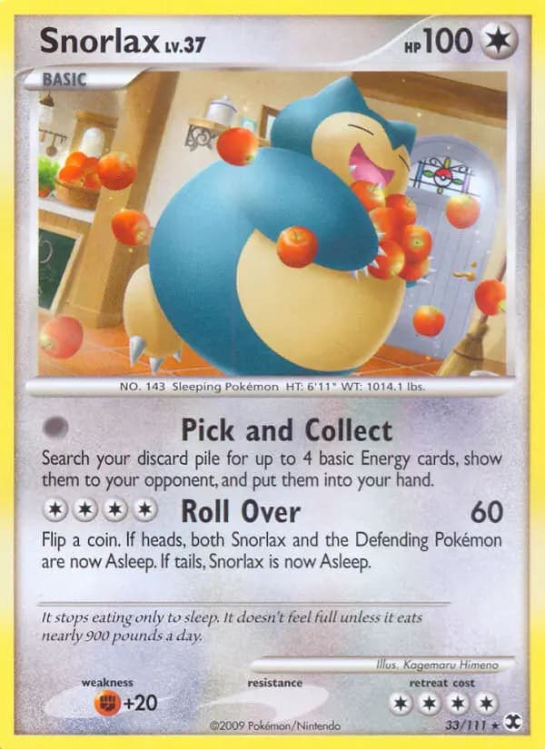 Snorlax #33 — Rising Rivals