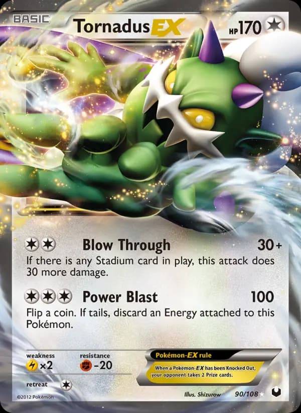 Tornadus-EX #90 — Dark Explorers