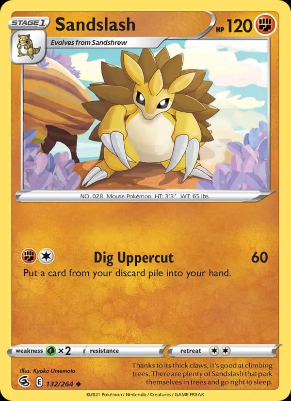 Sandslash #132 — Fusion Strike