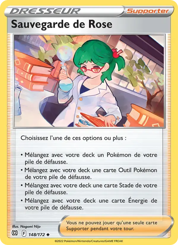 Carte Pokémon Sauvegarde de Rose #148 — Stars Étincelantes