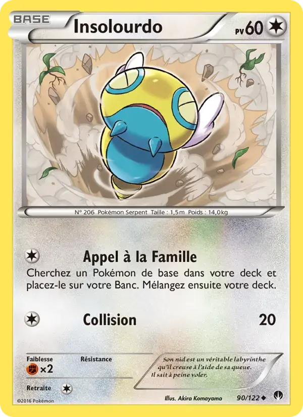 Carte Pokémon Insolourdo #90 — Rupture Turbo