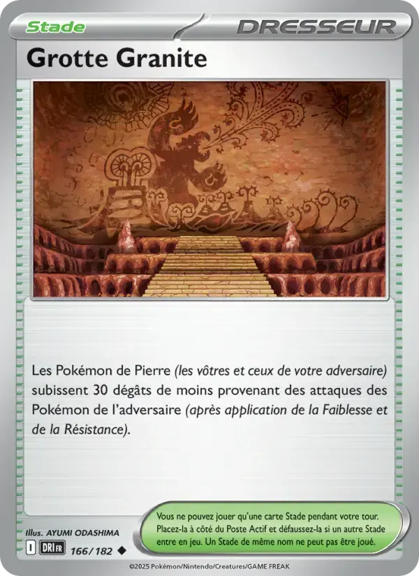 Carte Pokémon Grotte Granite #166 — Rivalités Destinées