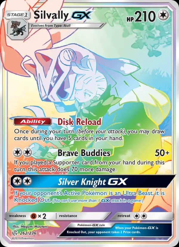Silvally GX #262 — Cosmic Eclipse
