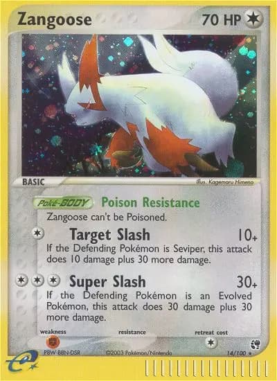 Zangoose #14 — Sandstorm