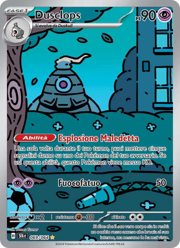 Carte Pokémon Téraclope #069 — Fable Nébuleuse