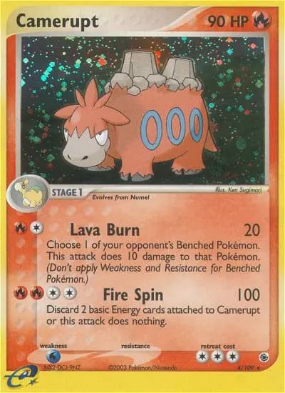 Camerupt #4 — Ruby & Sapphire